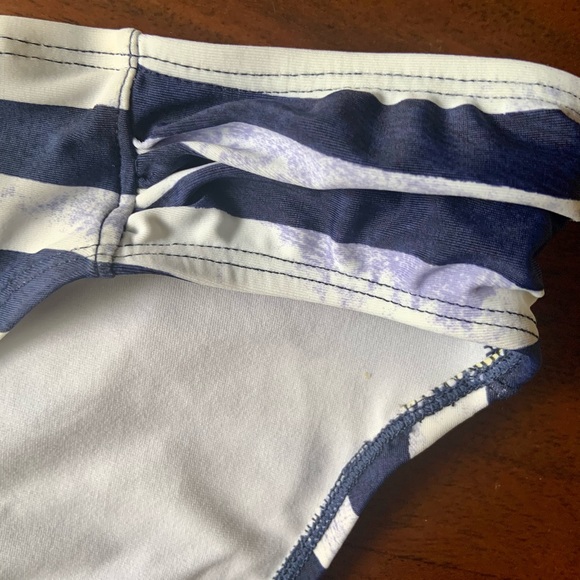 Blue and white bikini bottoms size 16 QuintSoul - Picture 4 of 5
